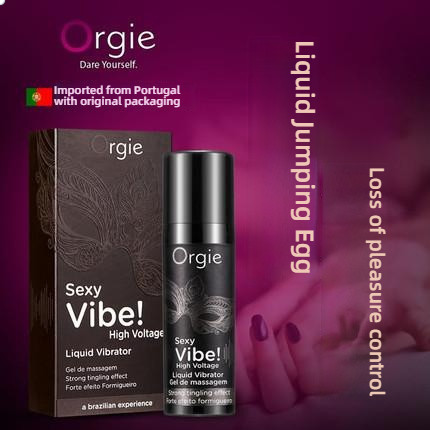 Orgie Portugal Imported Enhanced Liquid Jumping Egg Female Pleasure Liquid 15ml