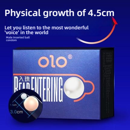 OLO Double Bead (in bead+soft bead) Condom 1 piece/box