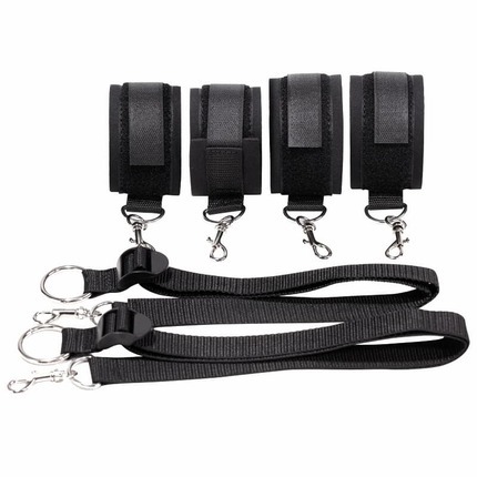 Love rope forced leg splitter SM restraint four piece set