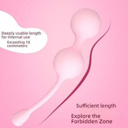 Yunman Lulu Double Shock Vaginal Exercise Ball with Remote Control and Shock Function