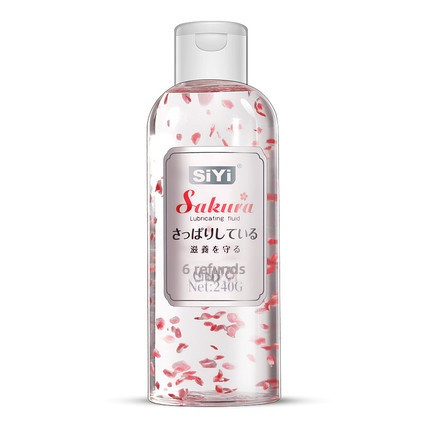 SiYi Cherry Blossom Simulated Petal Nourishing Lubricant 240g