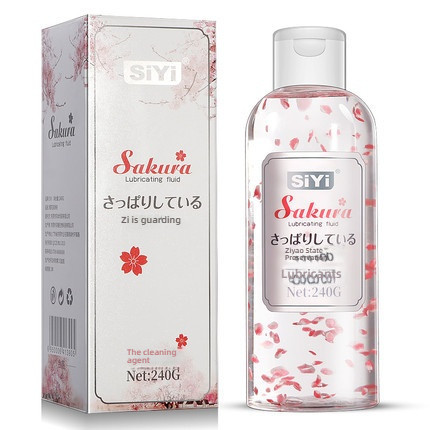 SiYi Cherry Blossom Simulated Petal Nourishing Lubricant 240g