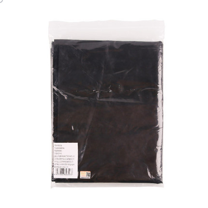 Mystery Girl's Fun Waterproof Bed Sheet Black