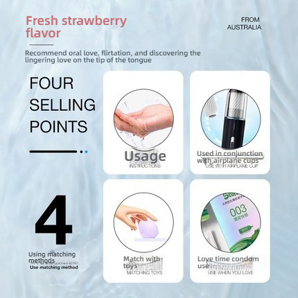 Wet Stuff Strawberry Fruit Flavor Australian Imported Lubricant 100g