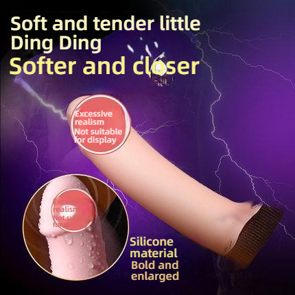 Omysky essential silicone physical slow-release desensitization hollow wearing penis