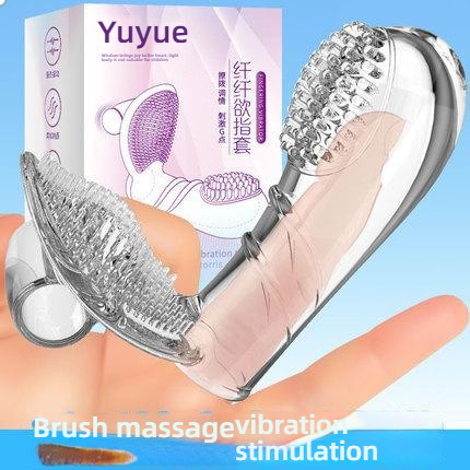 Pleasing the brush, shocking the private parts, stimulating the delicate fibers, and wanting finger cots