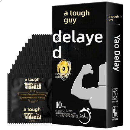 Shangpai Hardman Series Physical Delay Condom Set 10 Pieces (Comes with Delay Ring)