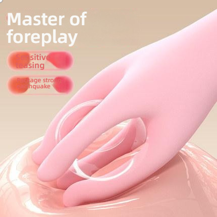Yunman foreplay cake hand 4D shaking and rotating tentacle teasing device