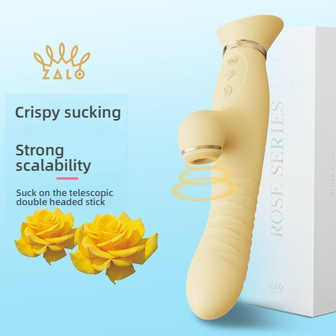 ZALO suction telescopic dancing rose shock stick