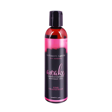 Intimate Earth Passion Awakens Grapefruit Nasal Spray Massage Oil 120ml