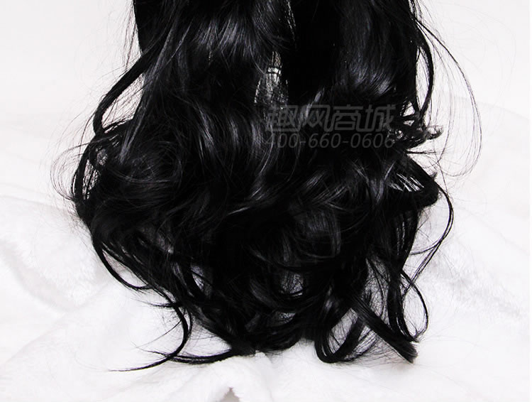 Inflatable doll wig