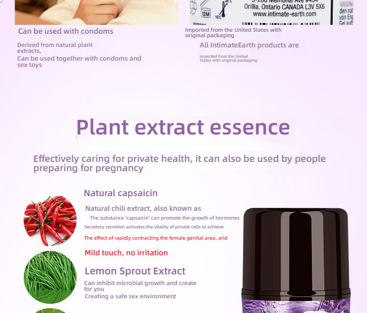 Intimate Earth 30ml Personal Care Lubricant Gel, Thoughtful Care