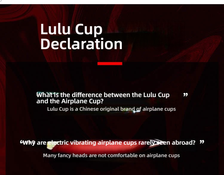 Jiuxing Lubu Cup BIGBANG Rouzhu Manual Airplane Cup Lubu Tube Artifact