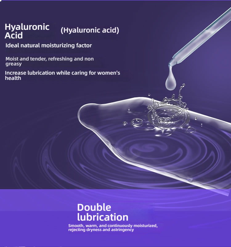 Shang Brand Hardcore Full Range Stimulating Hyaluronic Acid Condom Set of 10