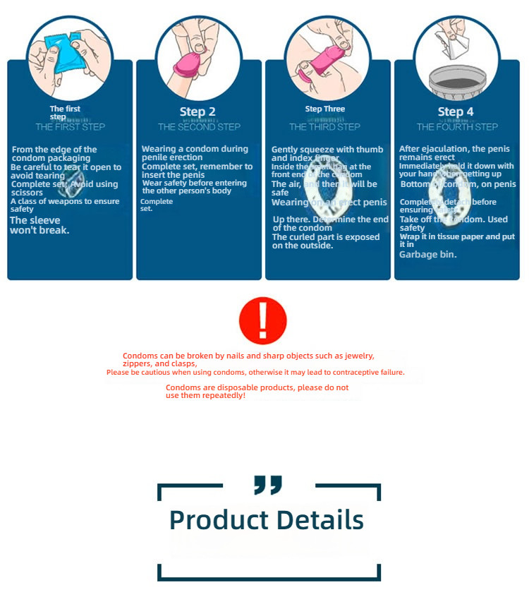 Shang Brand Hardcore Full Range Stimulating Hyaluronic Acid Condom Set of 10
