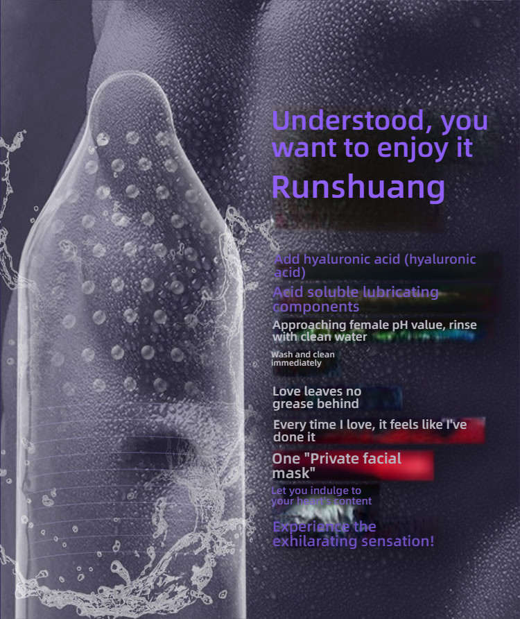 Shang Brand Hardcore Full Range Stimulating Hyaluronic Acid Condom Set of 10