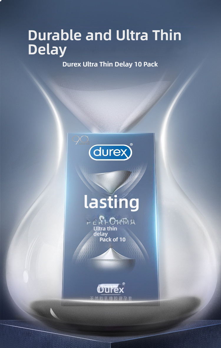 Durex Ultra Thin Delay Condom 3/6/10 Pack