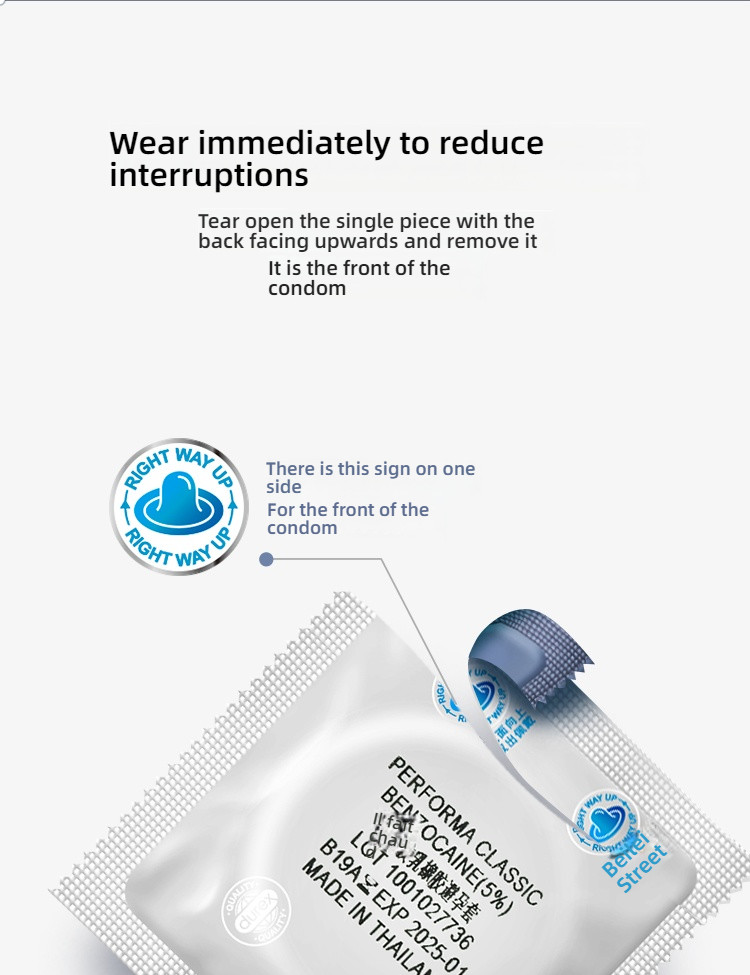 Durex Ultra Thin Delay Condom 3/6/10 Pack