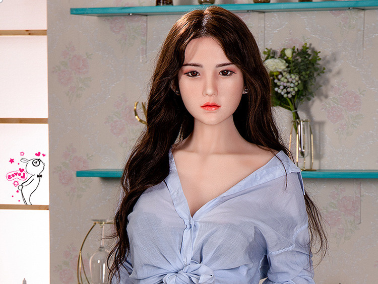 MYDOLL Trendy Shadow Kumiko Silicone Head Hair Transplant+Skin Simulation Meridian Solid Doll