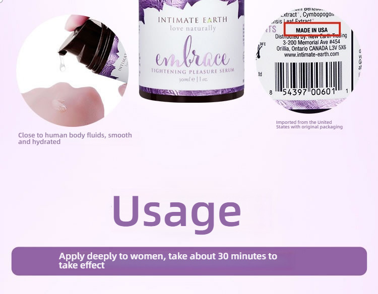Intimate Earth 30ml Personal Care Lubricant Gel, Thoughtful Care