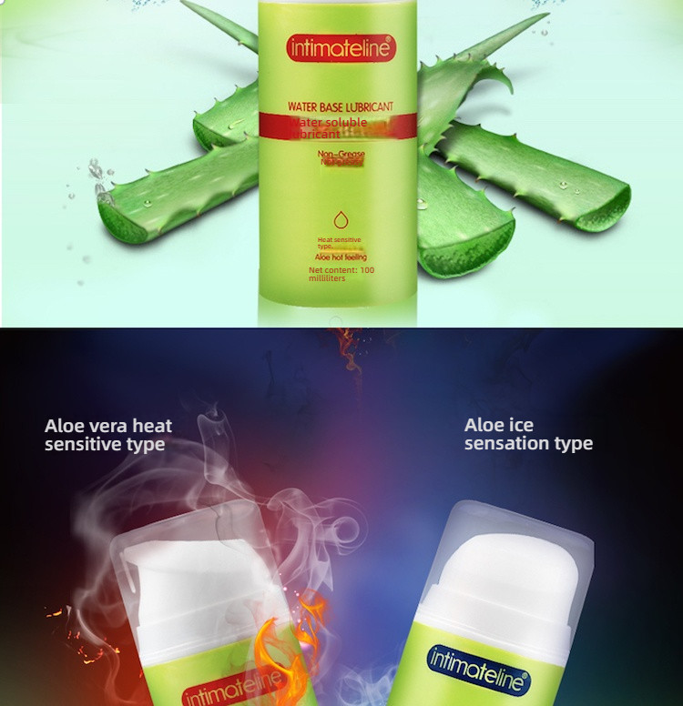 Intimateline Smooth Aloe Vera Essence Care Water Soluble Lubricant 100ML