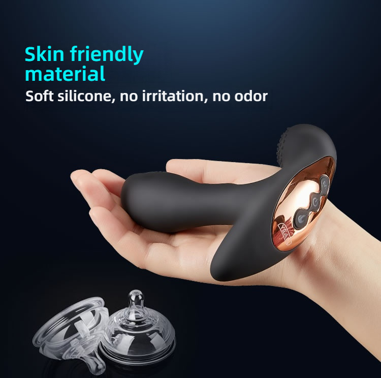 YEAIN Active Heating Double Shock Precise Stimulation Rear Prostate Electric Massager