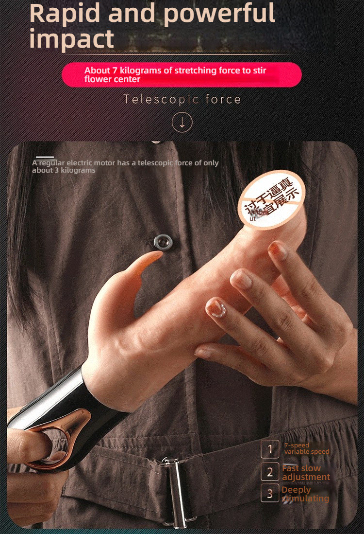 Love World Pulse Double Shock Handheld dildo