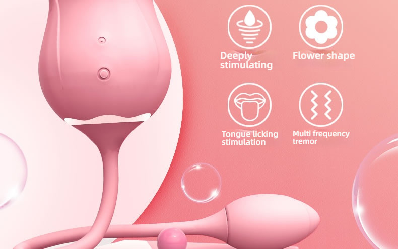 Sihande Flower Tongue Double Headed Jumping Egg