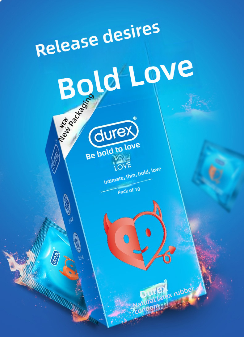 Durex Love Brave Love Bar Condom Medium 3/10 Pack