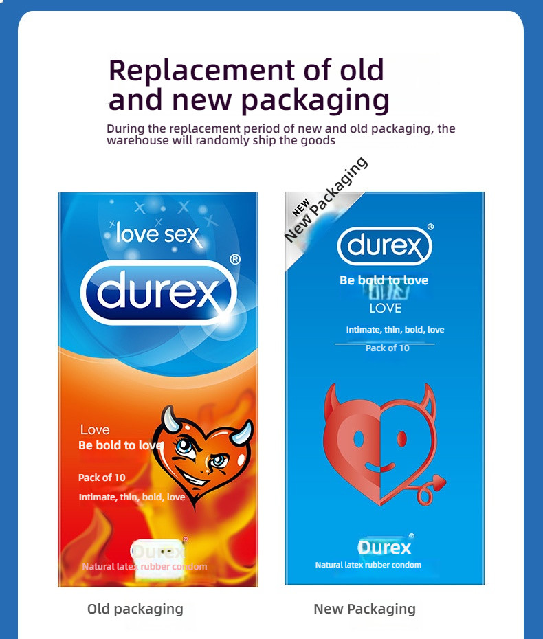 Durex Love Brave Love Bar Condom Medium 3/10 Pack