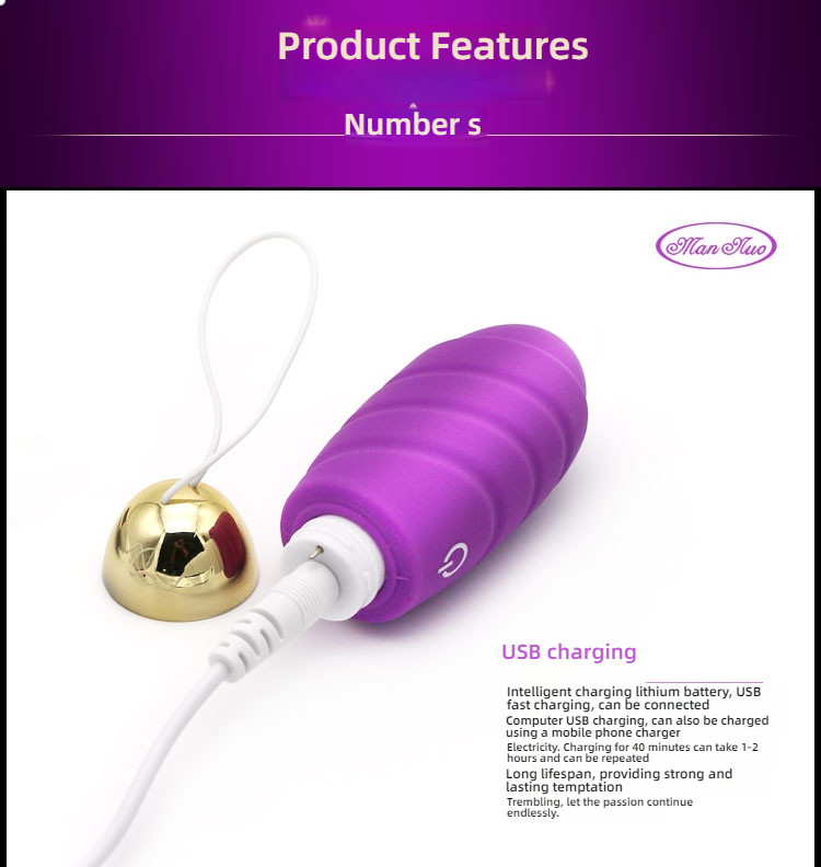 Manno Ellie Thread Stimulus Multi Frequency Shocking Jumping Egg