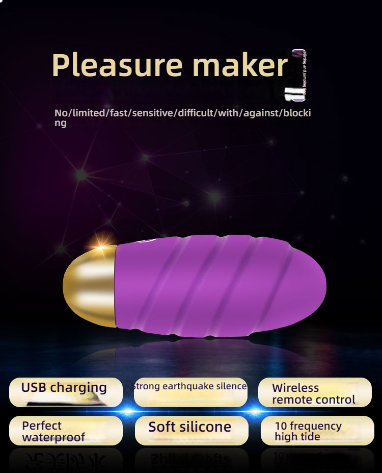 Manno Ellie Thread Stimulus Multi Frequency Shocking Jumping Egg