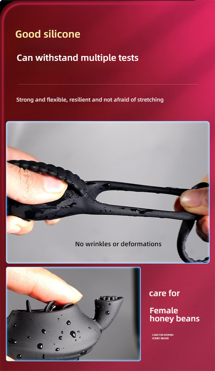 Secwell male shock couple resonance lock ring