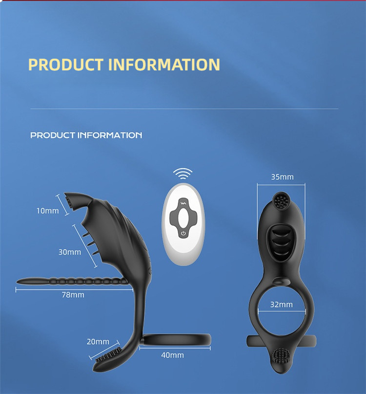 Secwell male shock couple resonance lock ring