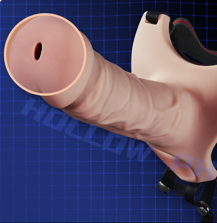 Aiya Physics enlarges and thickens, wearing a penis