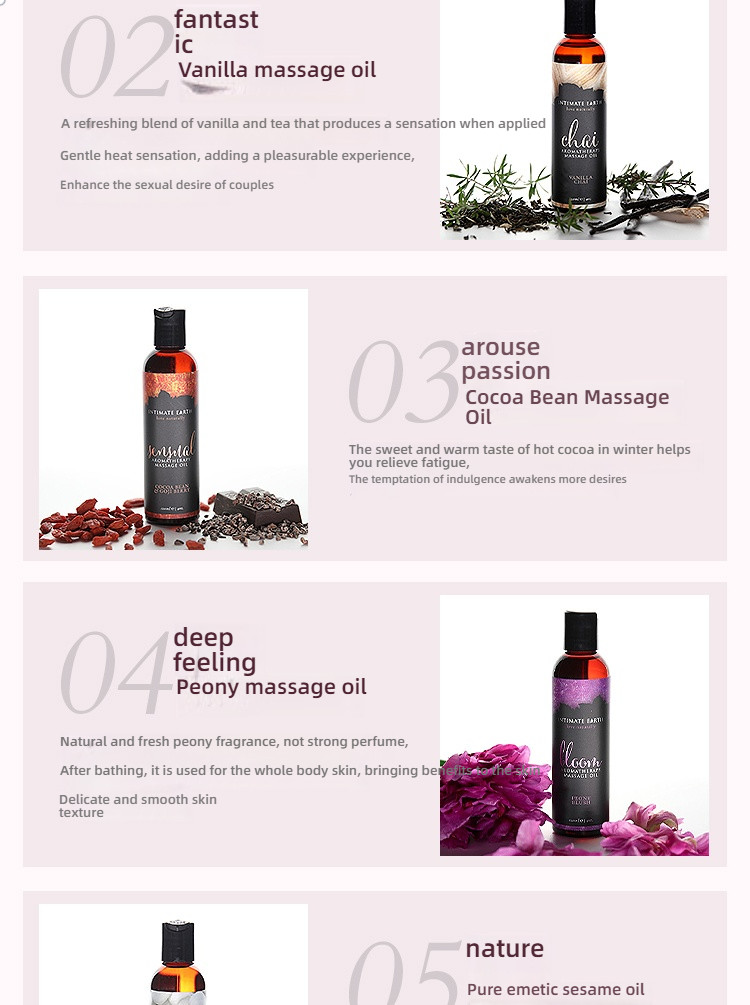 Intimate Earth Passion Awakens Grapefruit Nasal Spray Massage Oil 120ml