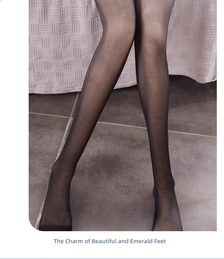 Artillery Technology Black Silk Beautiful Leg Real Person 1:1 Long Leg Inverted Model 85cm 20 pounds