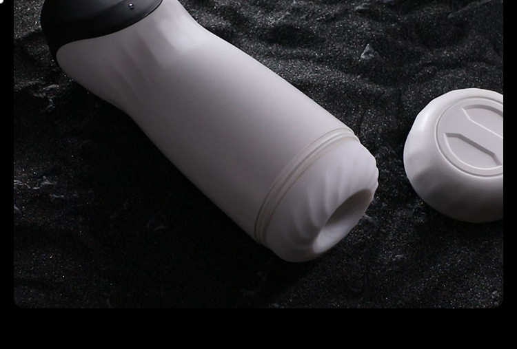 JEE.YUE, the spokesperson for Midnight Bridge, sucks on the shocking airplane cup