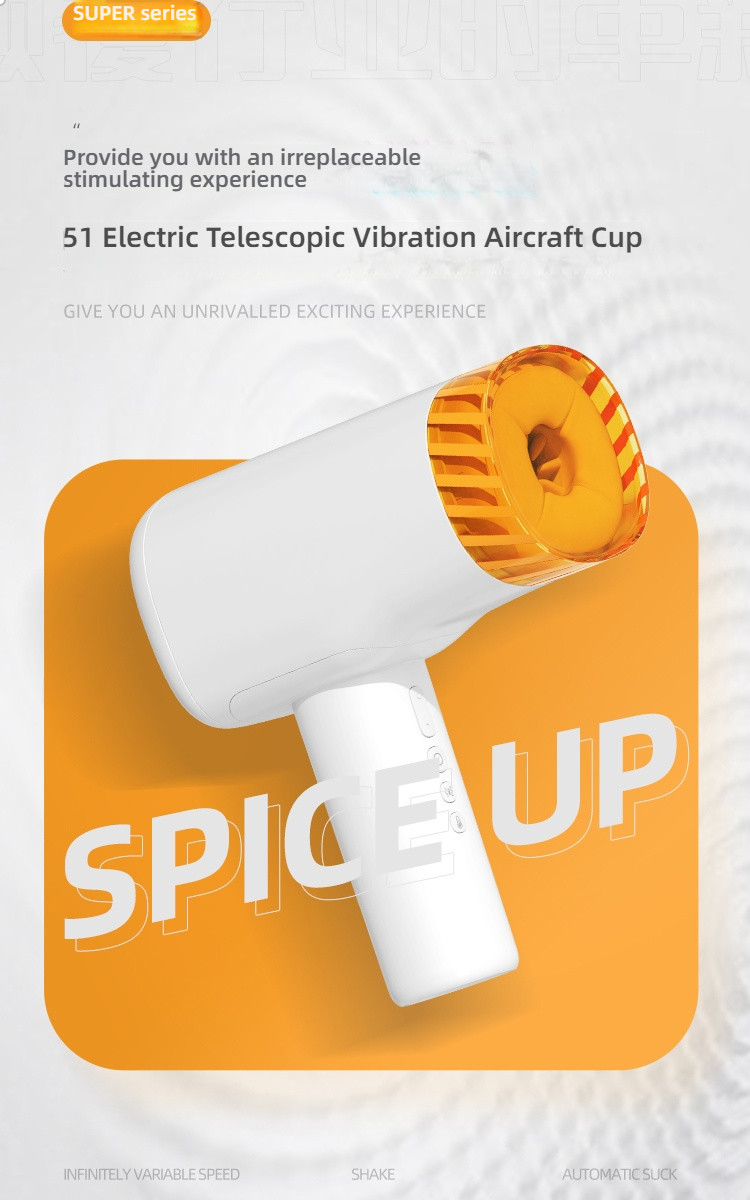 AK S1 Electric Telescopic Shocking Airplane Cup