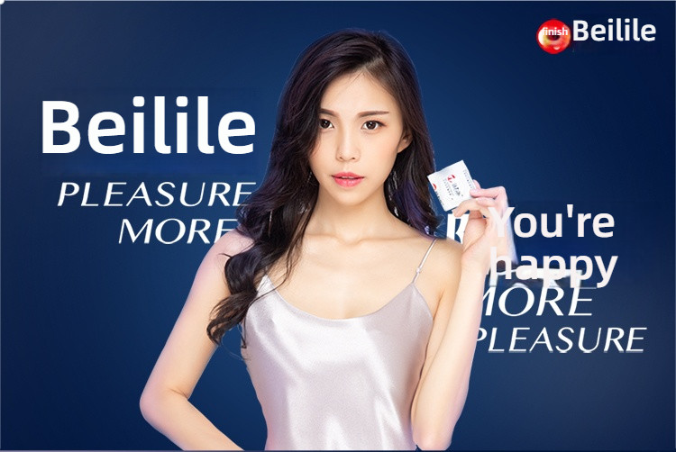 Beilile Female Liquid Condom Safe Invisible Double Loop Set, 2 pcs