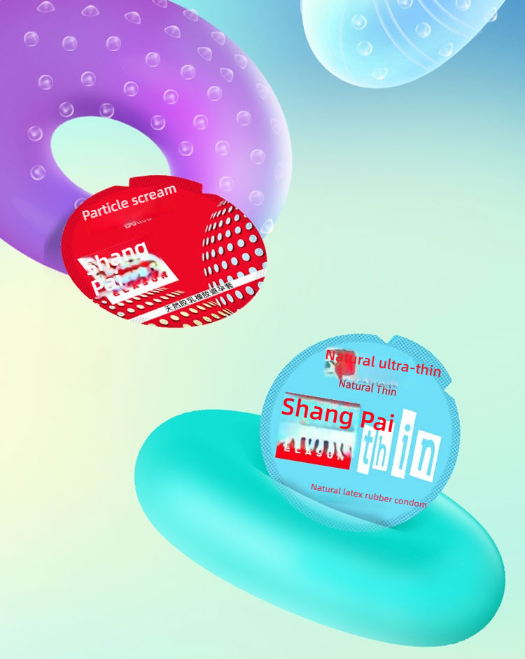 Shang brand eight in one hundred cross dressing fun condoms, medium size, pack of 24 (new and old packaging will be ship