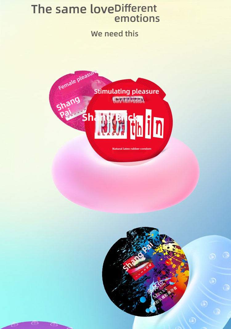Shang brand eight in one hundred cross dressing fun condoms, medium size, pack of 24 (new and old packaging will be ship