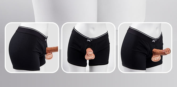 COC underwear with multiple uses of dildos