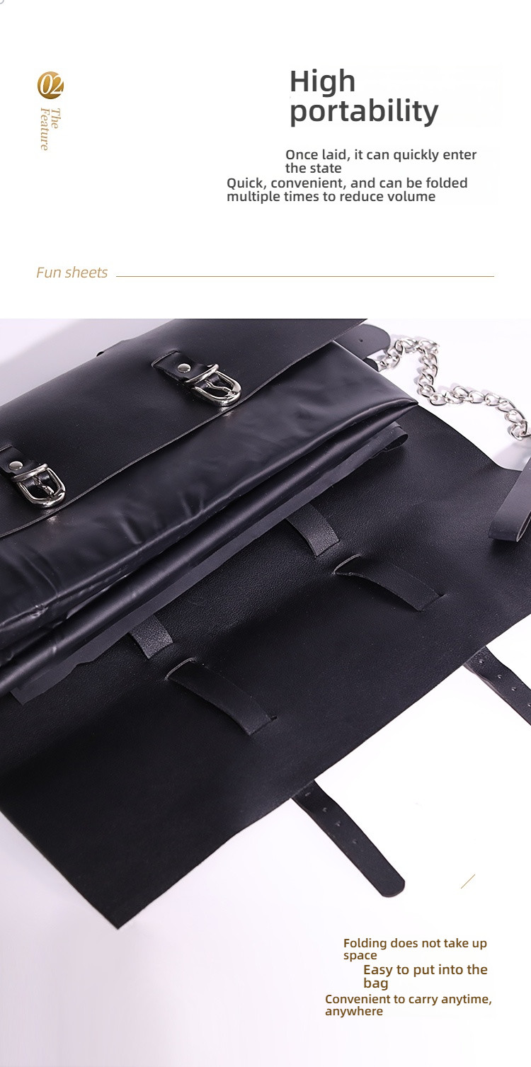 Mystery Girl's Fun Waterproof Bed Sheet Black