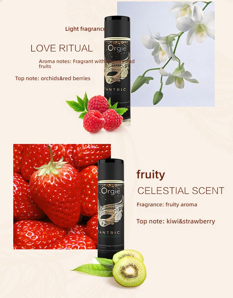 Orgie Tantric Sensual Tantra flirting original imported massage oil
