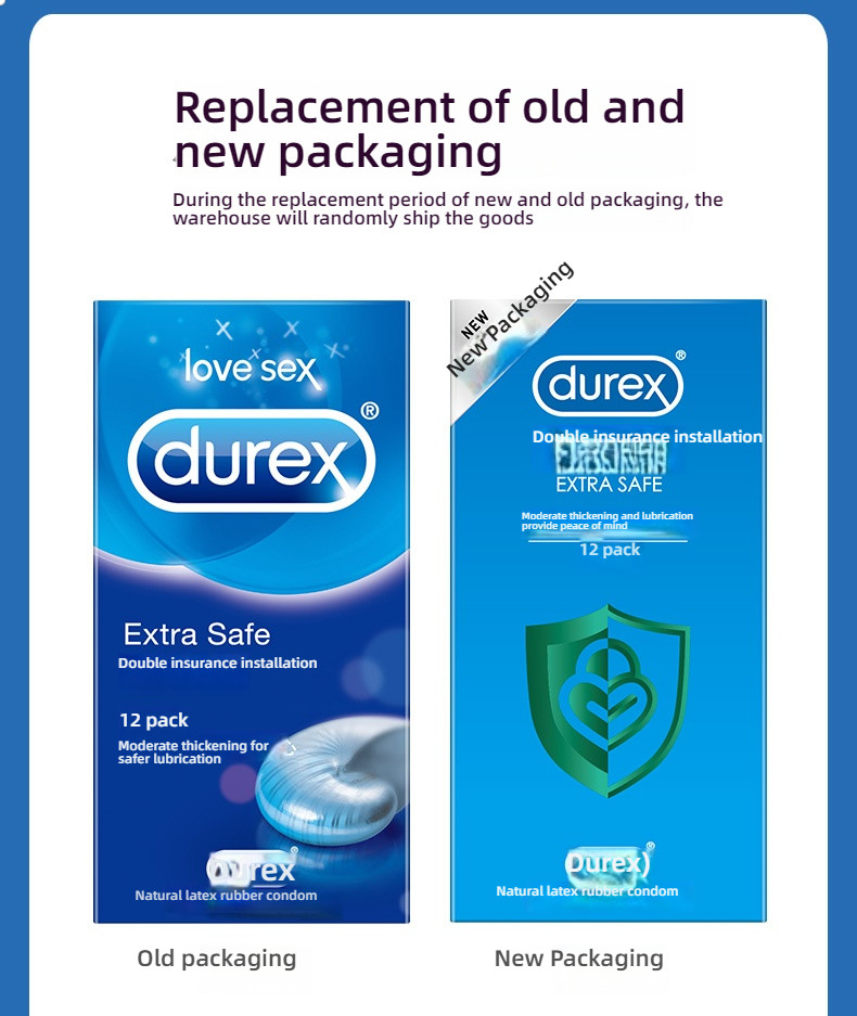 Durex Double Safety Pack 12 pieces