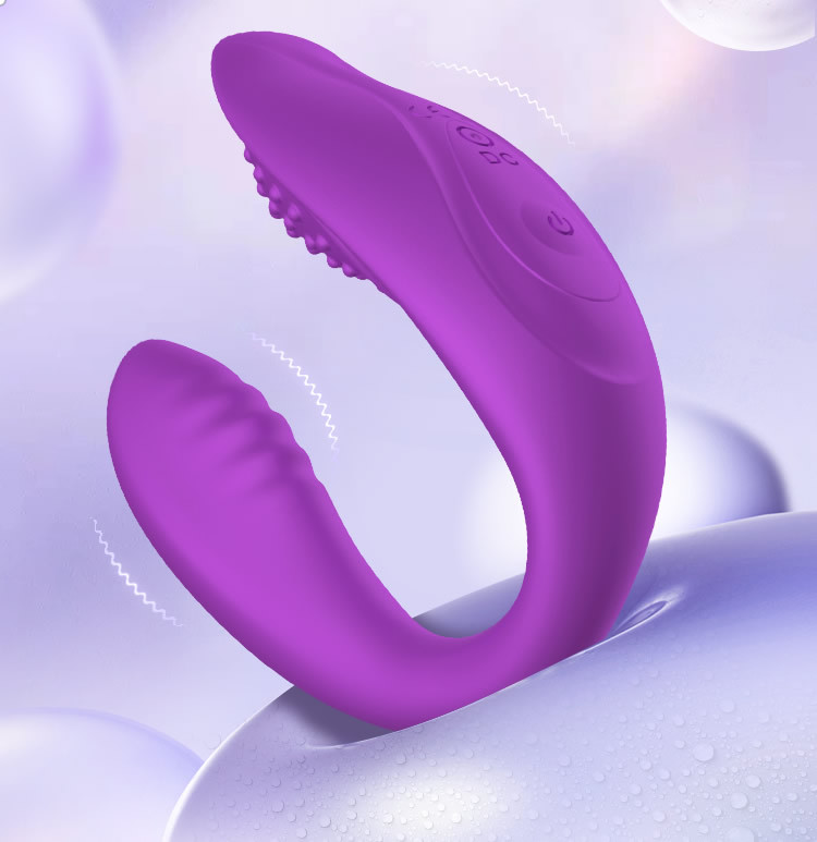 Diya dual head stimulation companion massager purple
