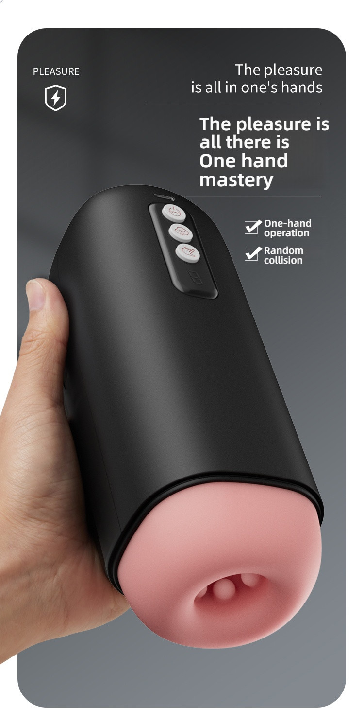 FOX Shining Shadow Black One handed Control Sucking Shocking Airplane Cup (White Inner Container)