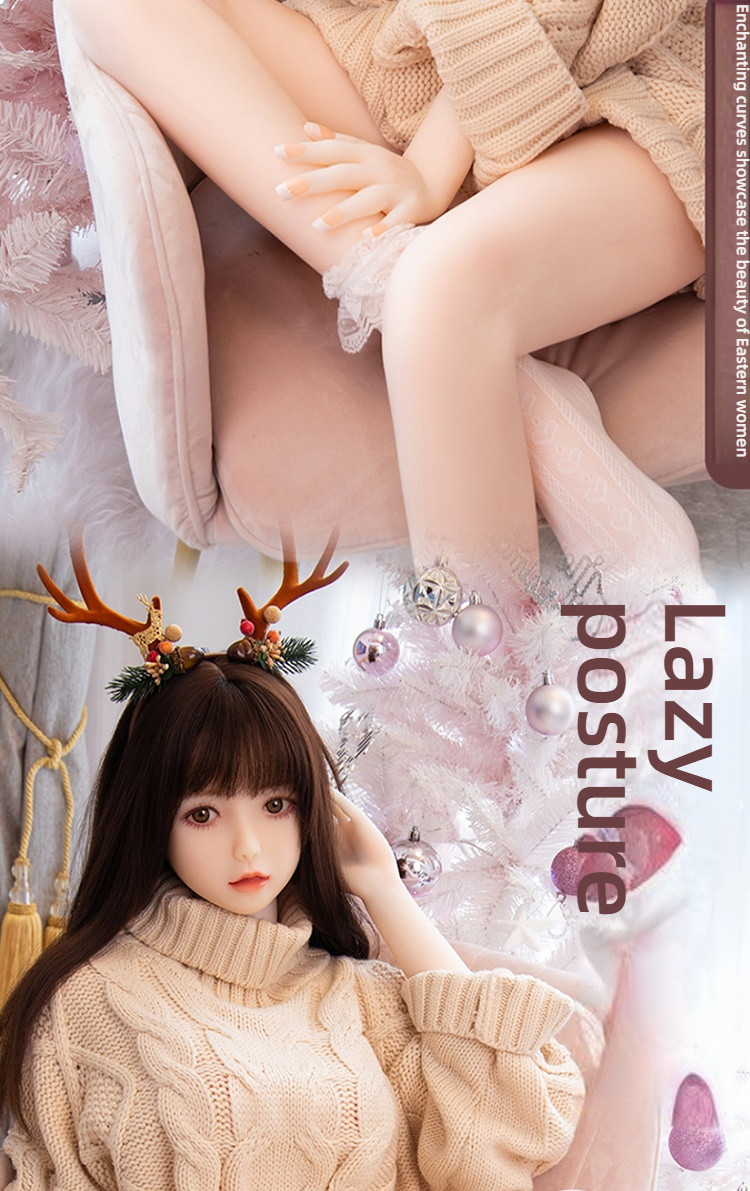 Love Beauty Deer Pinch Suck Pronunciation Jelly Chest Solid Doll 140cm