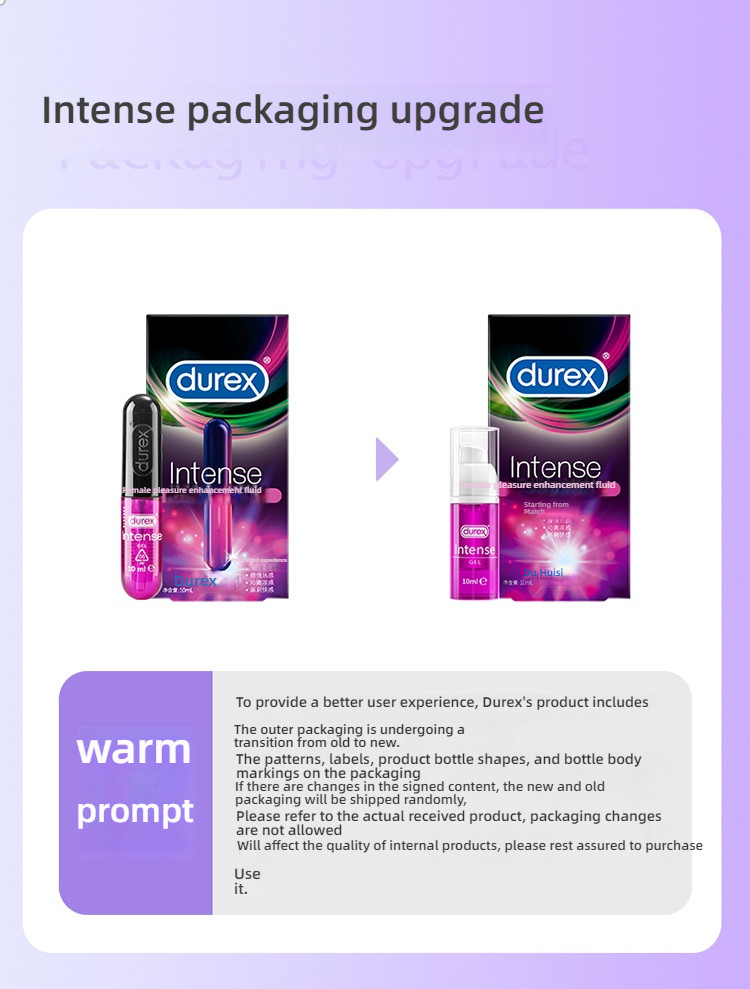 Durex Seductive Female Pleasure Enhancement Liquid Clitoral Stimulation 10ml